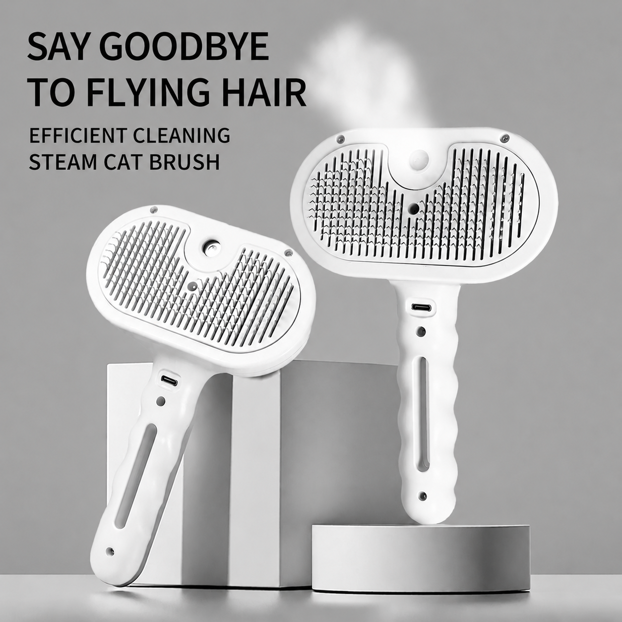 Pet Spray Steam Brush
