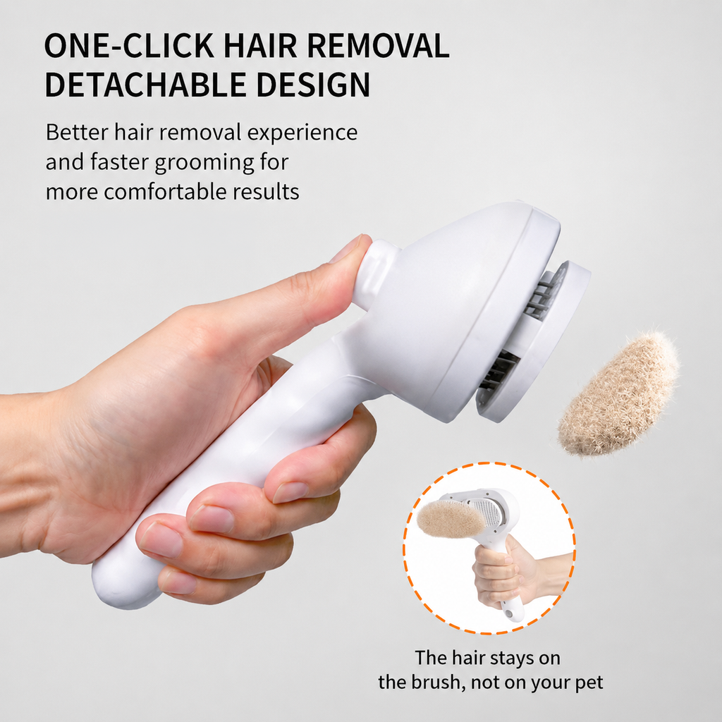 Pet Spray Steam Brush