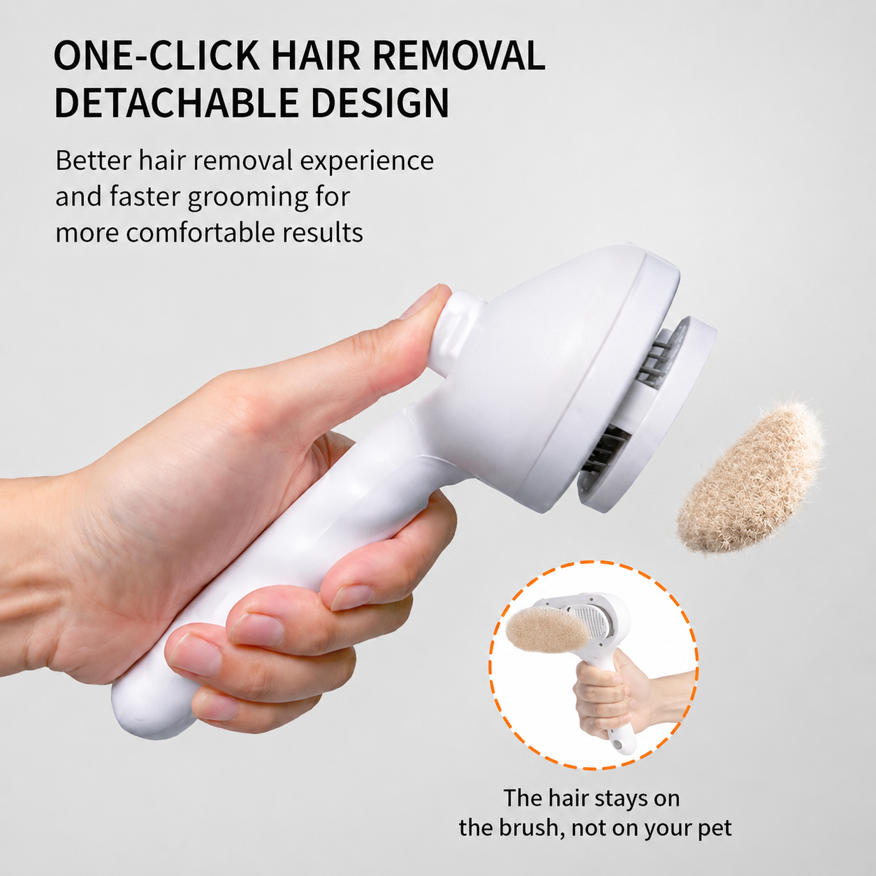 Pet Spray Steam Brush