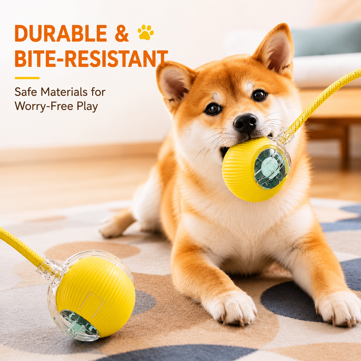 Interactive Smart Rolling Dog Ball Toy