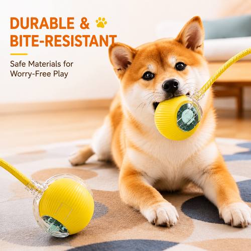 Interactive Smart Rolling Dog Ball Toy