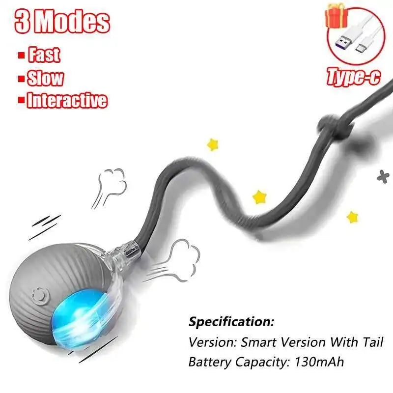 Interactive Smart Rolling Dog Ball Toy