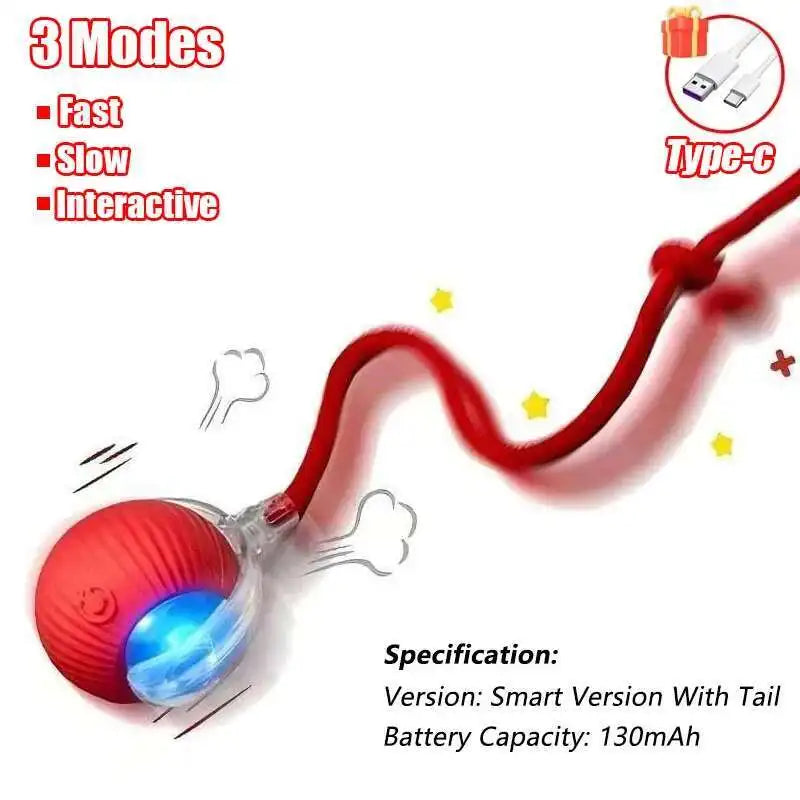 Interactive Smart Rolling Dog Ball Toy