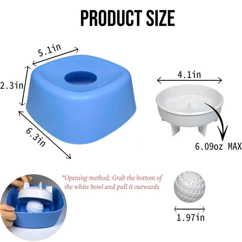 Interactive Rolling Dog Lick Bowl